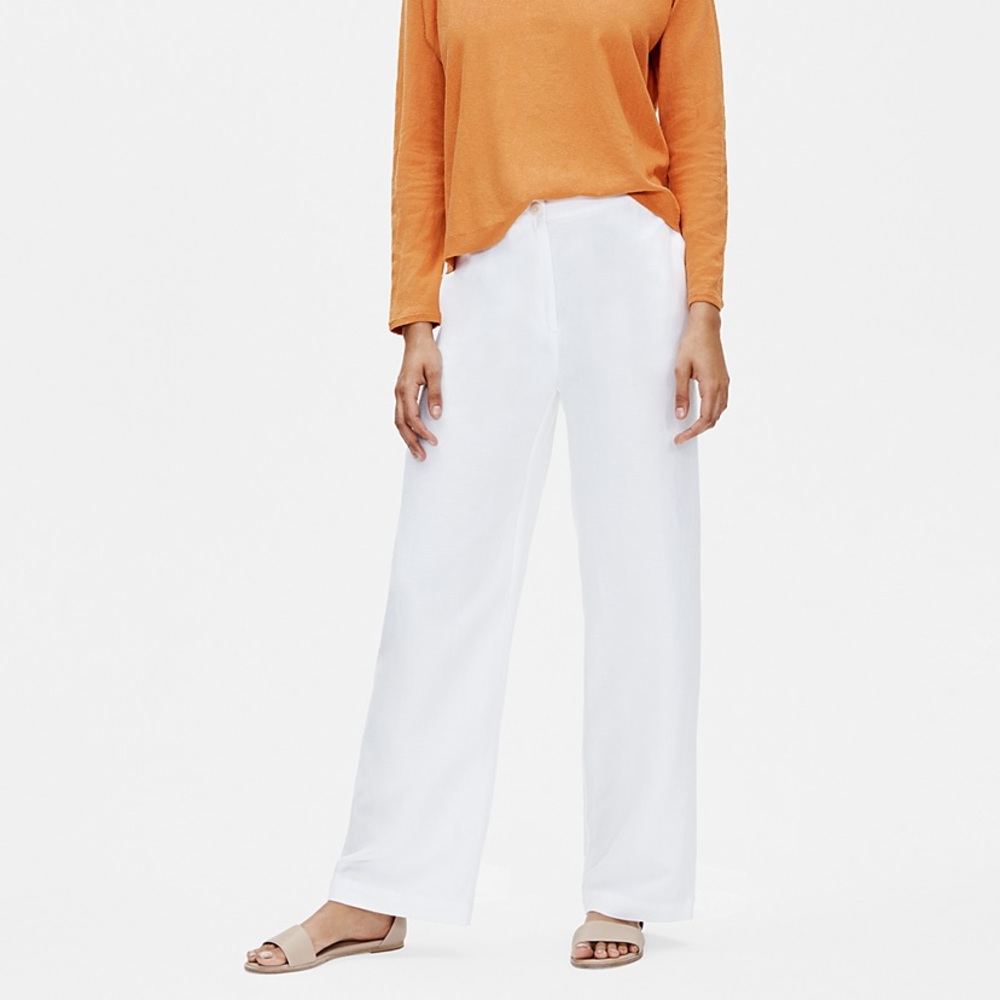 EILEEN FISHER tencel linen pant